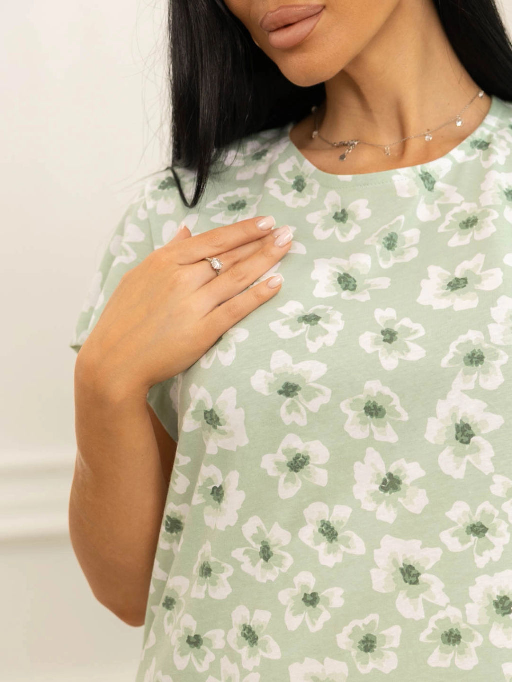 Платье женское, цвет зеленый