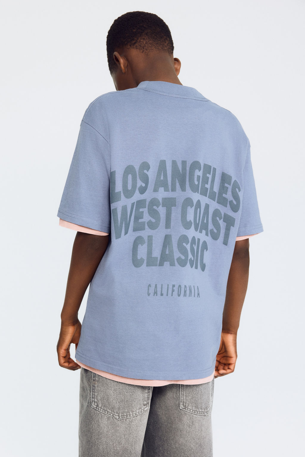 Camiseta estampada de corte holgado - H&m фото 11