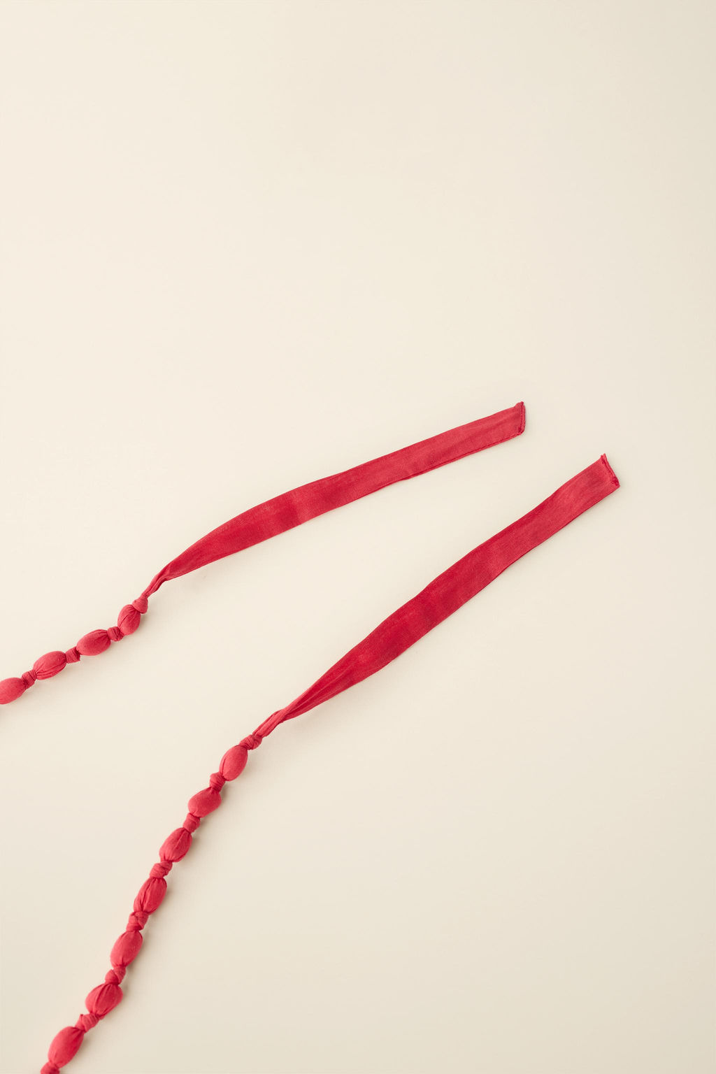 COLLAR TEJIDO LAZADA CREATED BY CARAMEL LONDON X ZARA / Rojo  фото 3