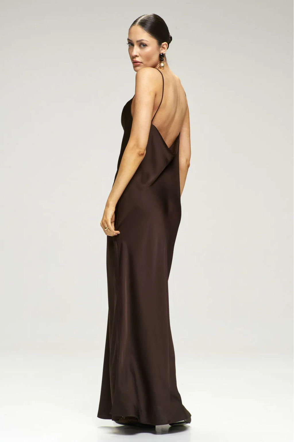 Платье-комбинация на тонких бретелях Choco