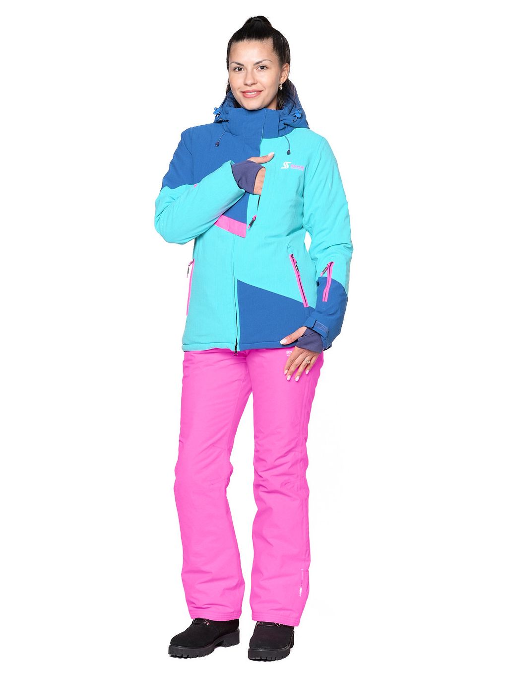 Костюм B-8777 Синий