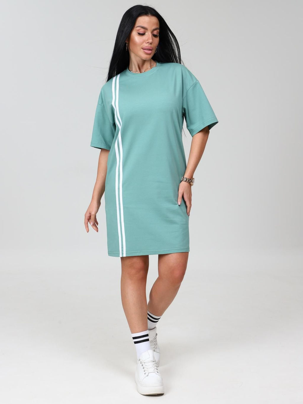 IV-CAPRIZ Фитбол - туника (хлопок с лайкрой)  фото 20