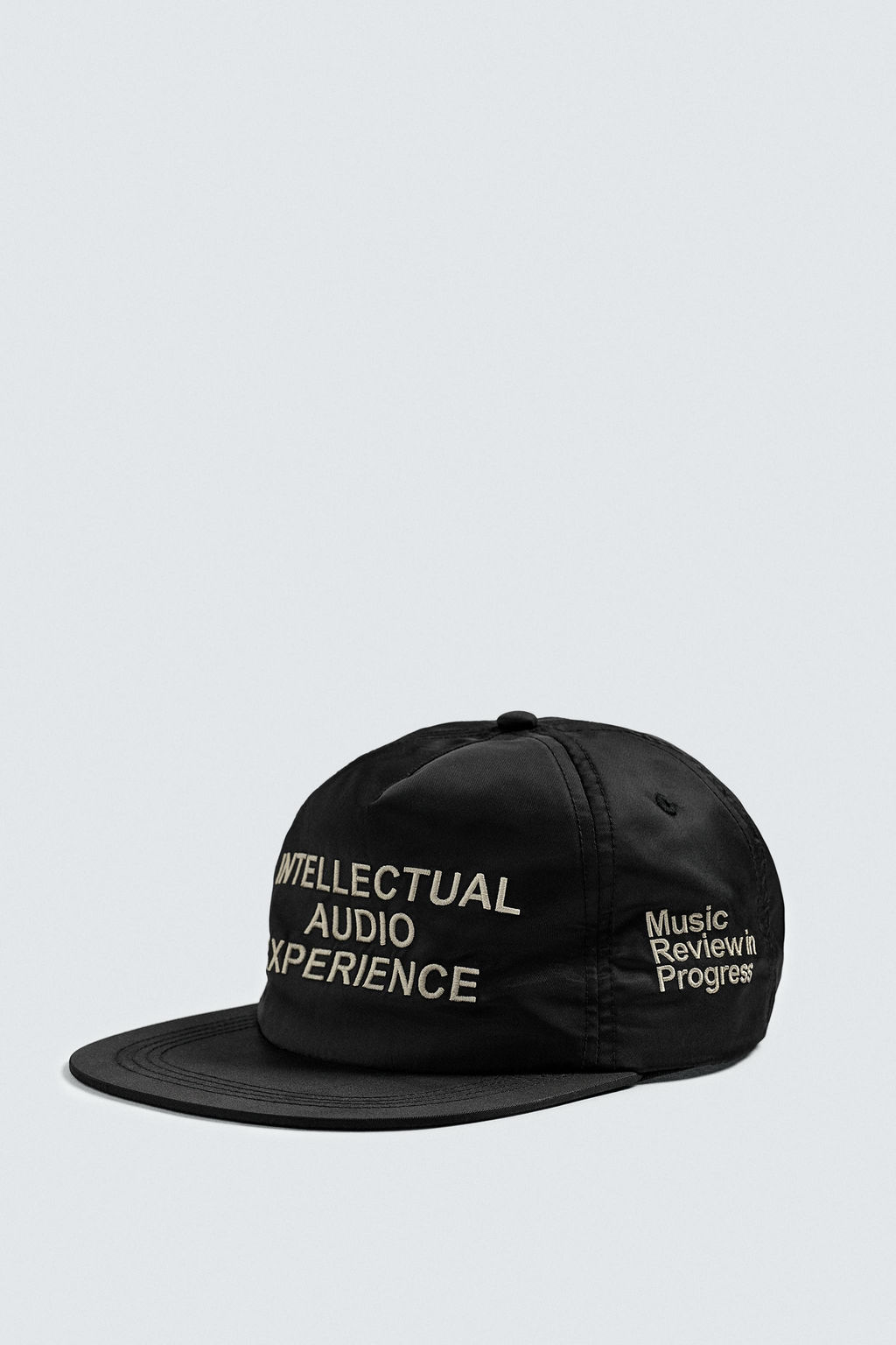 GORRA VISOR PLANO BORDADO / Negro - Zara фото 4