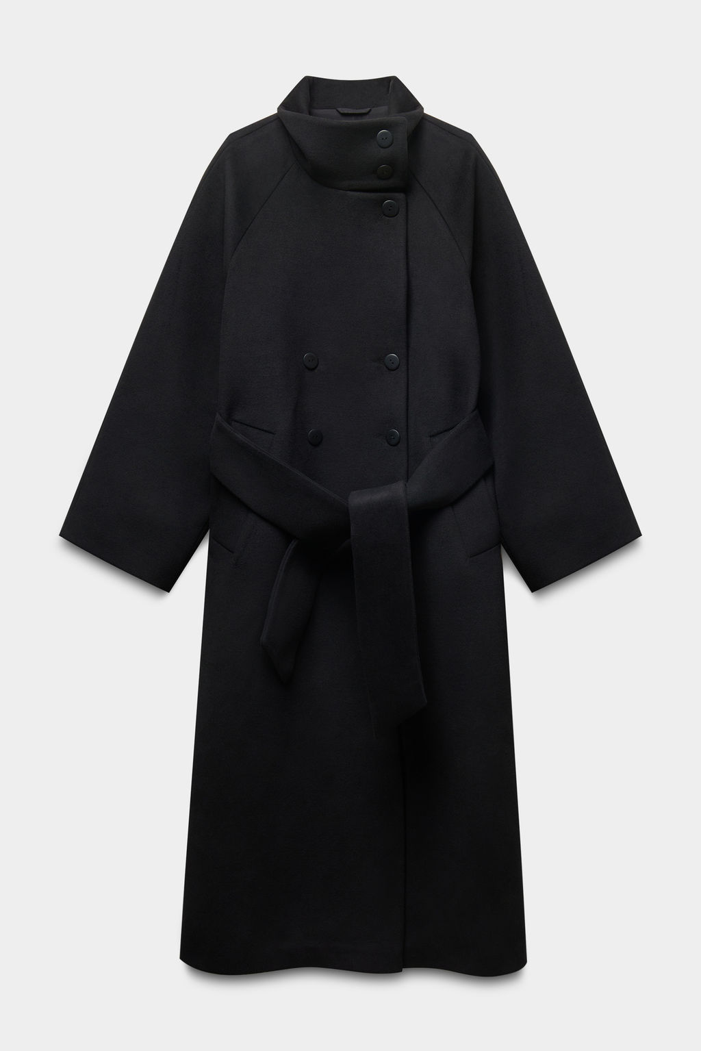 Пальто двубортное с рукавом реглан - Mollis фото 8