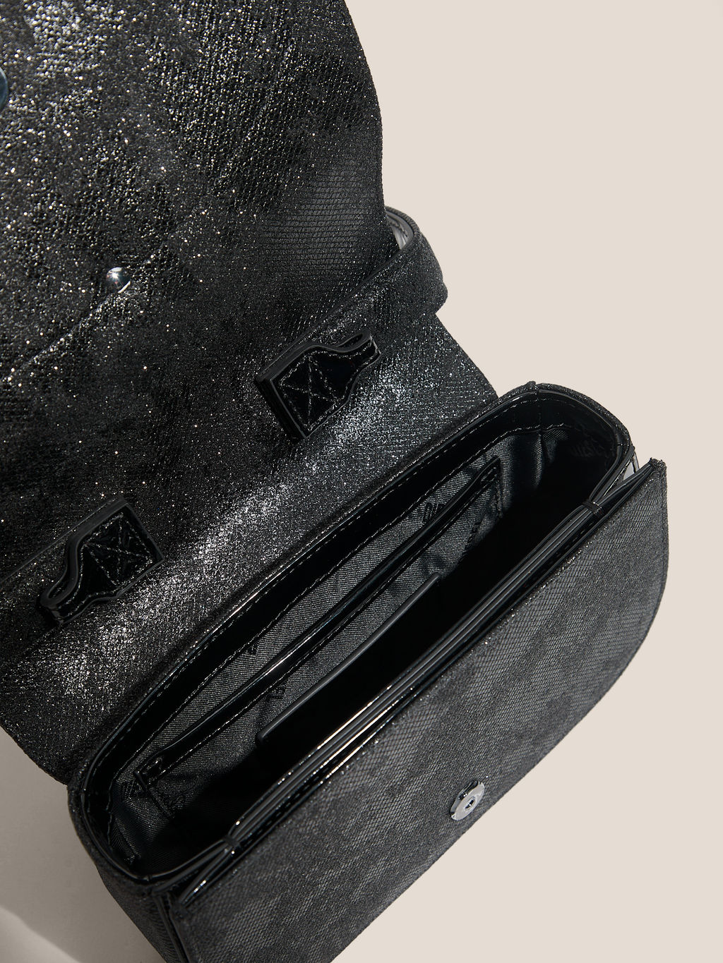 Женский сэдл DIESEL 1DR Артикул 4770453, черный  фото 4