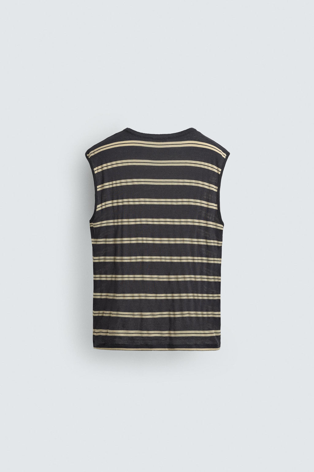 CAMISETA TANK JACQUARD RAYAS / rayas