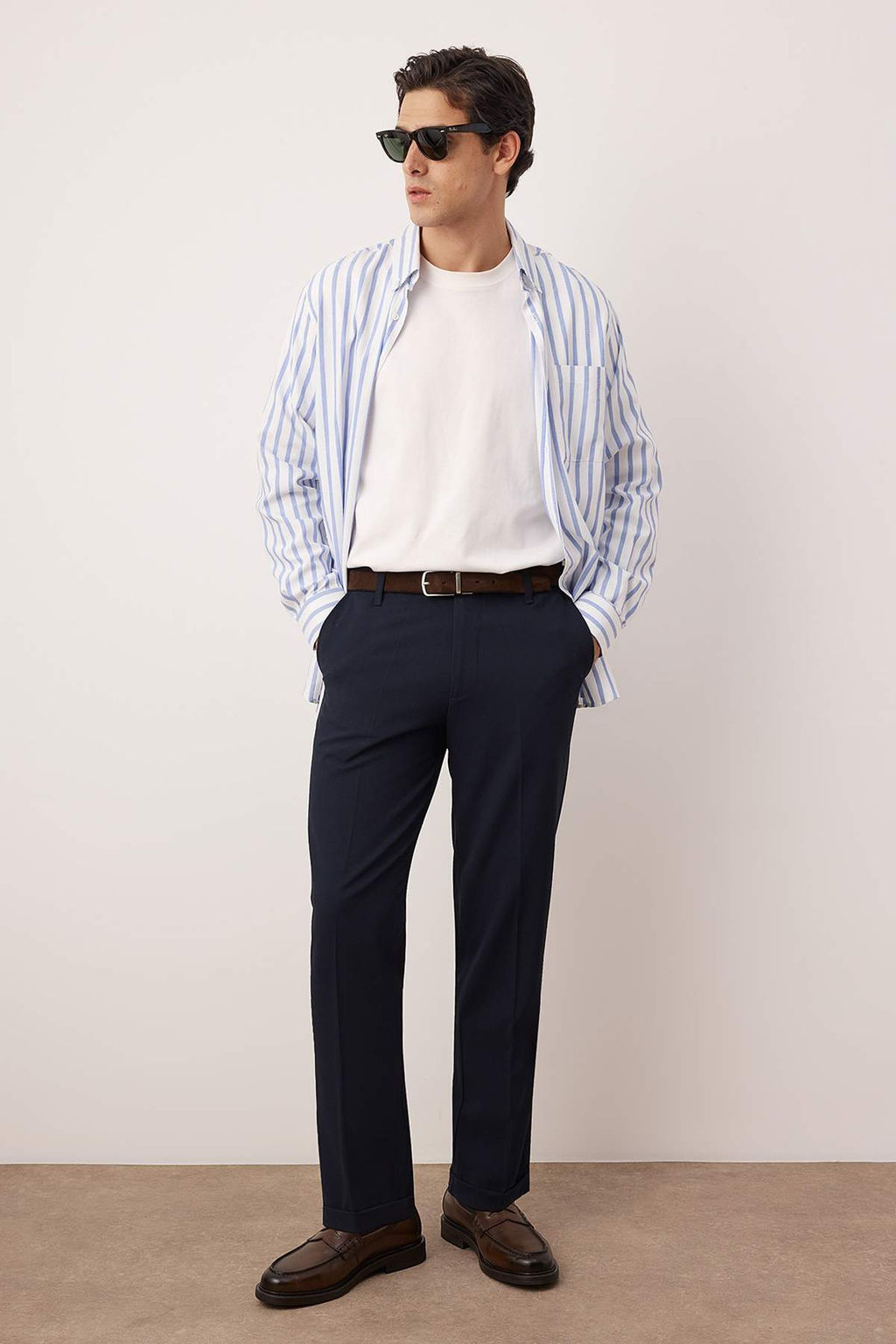 Antrasit Erkek Boyfriend Fit Pantolon TMNAW26PL00017 - Trendyolmilla фото 10