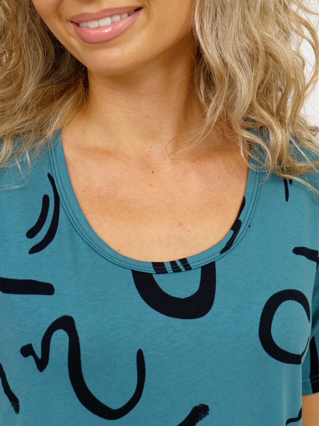 872 Платье "Темно-бирюзовый"