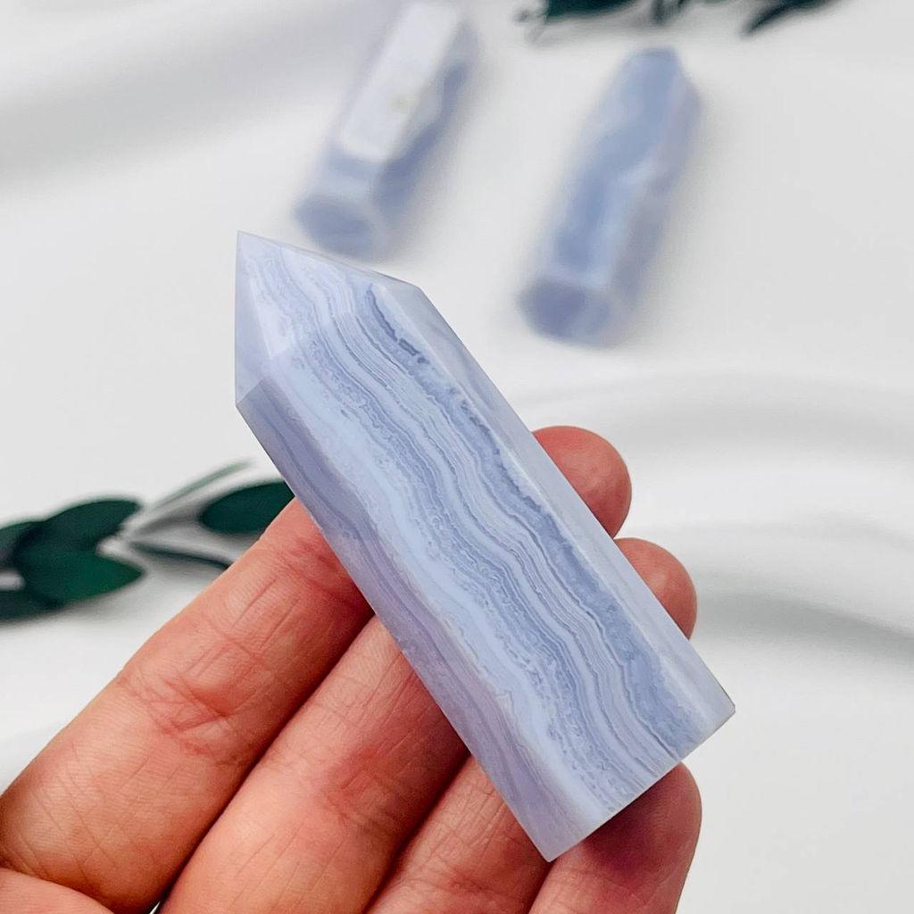 Кристалл из Голубого агата