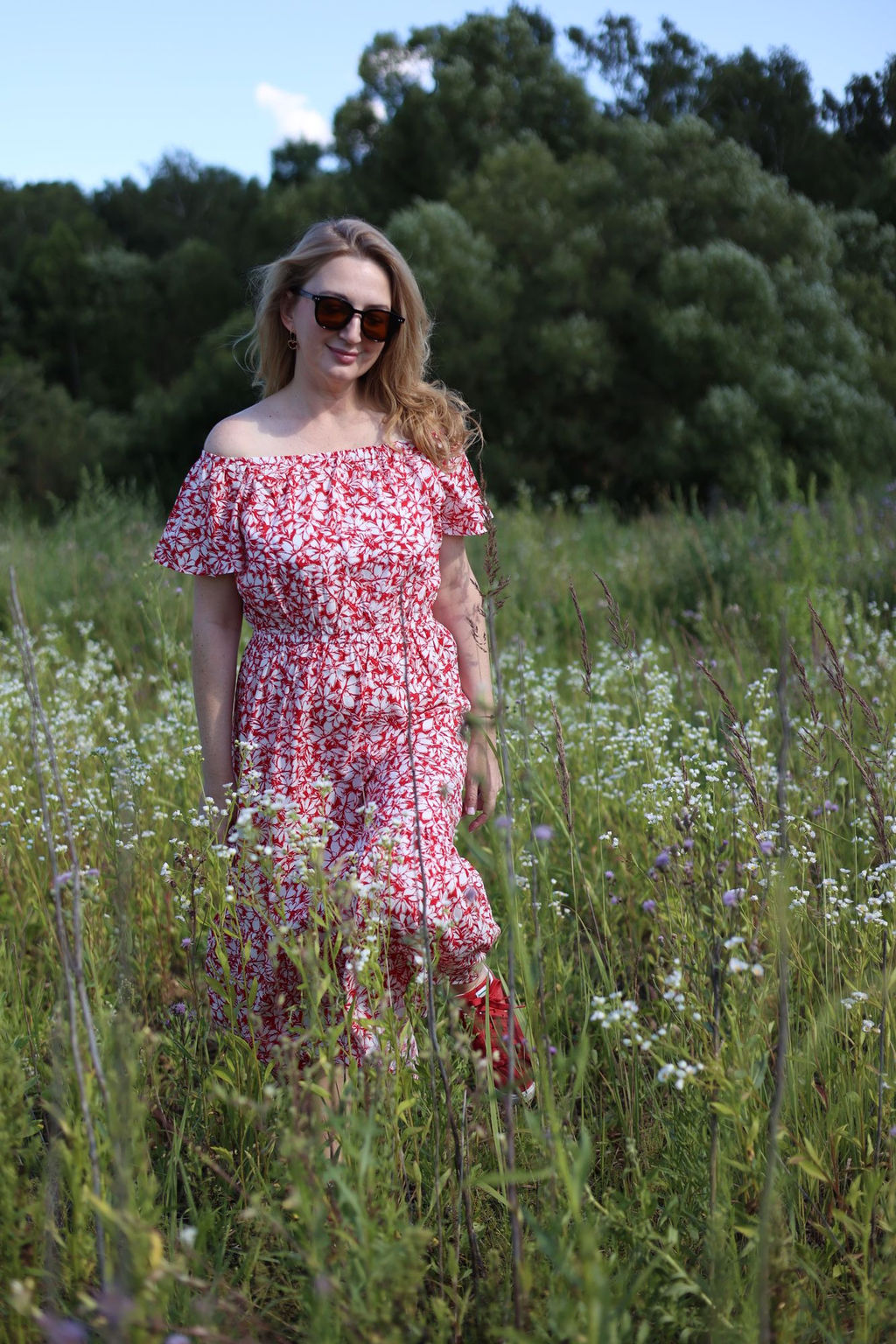 Платье Red flowers - Captain's mate фото 8