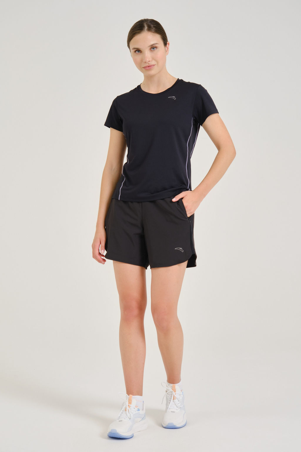 Шорты текстильные Черный