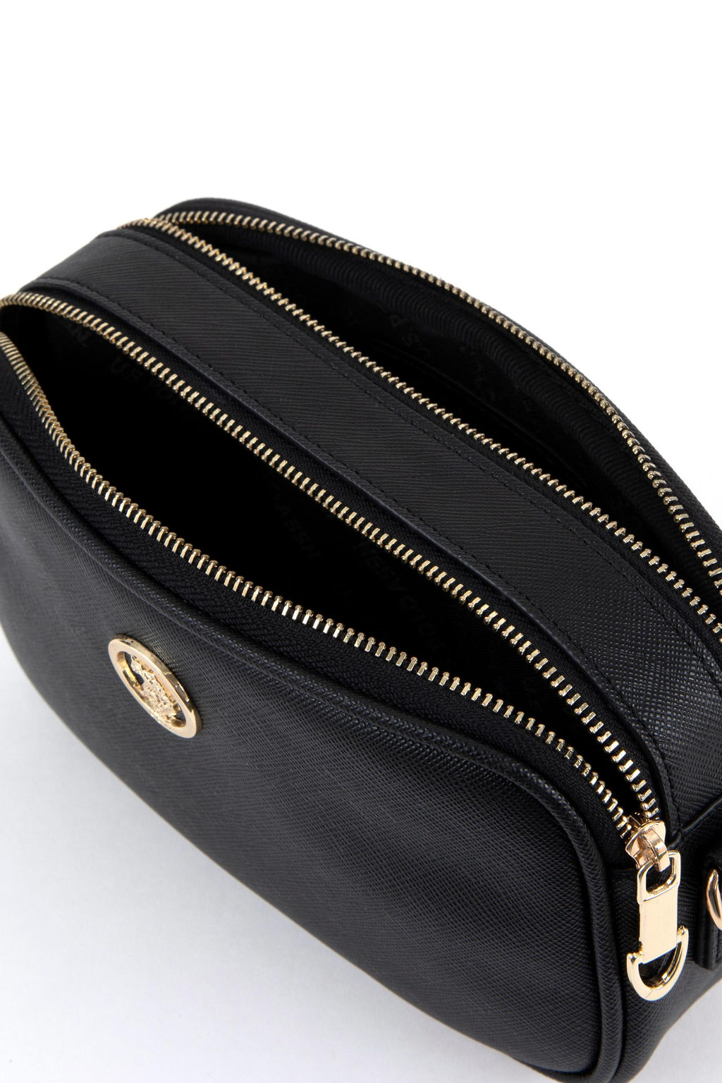 Женская черная сумка через плечо Неожиданная скидка в корзине - U.s. polo assn фото 7