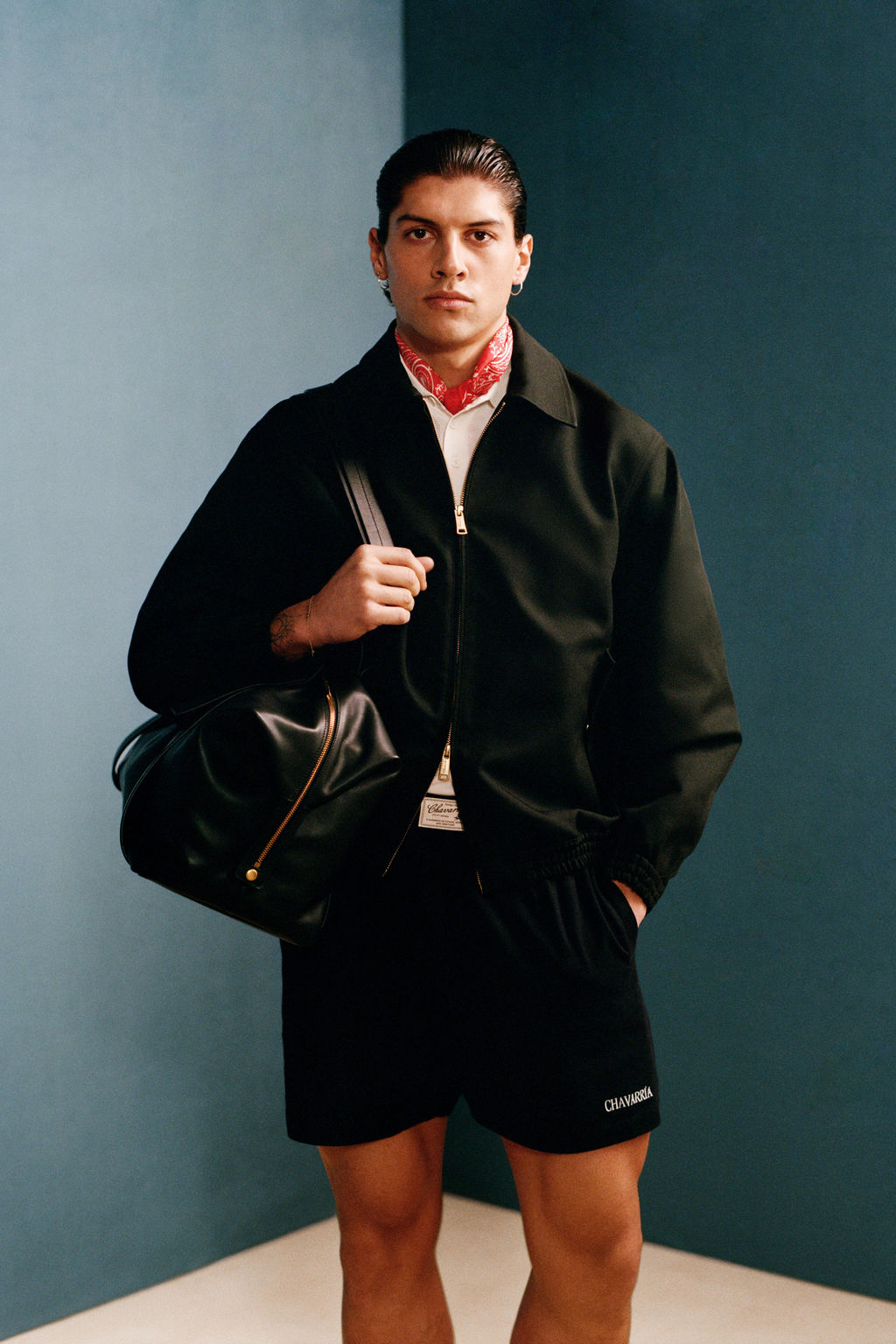 CAZADORA BOMBER ESTRUCTURA WILLY CHAVARRIA X ZARA / Negro  фото 4