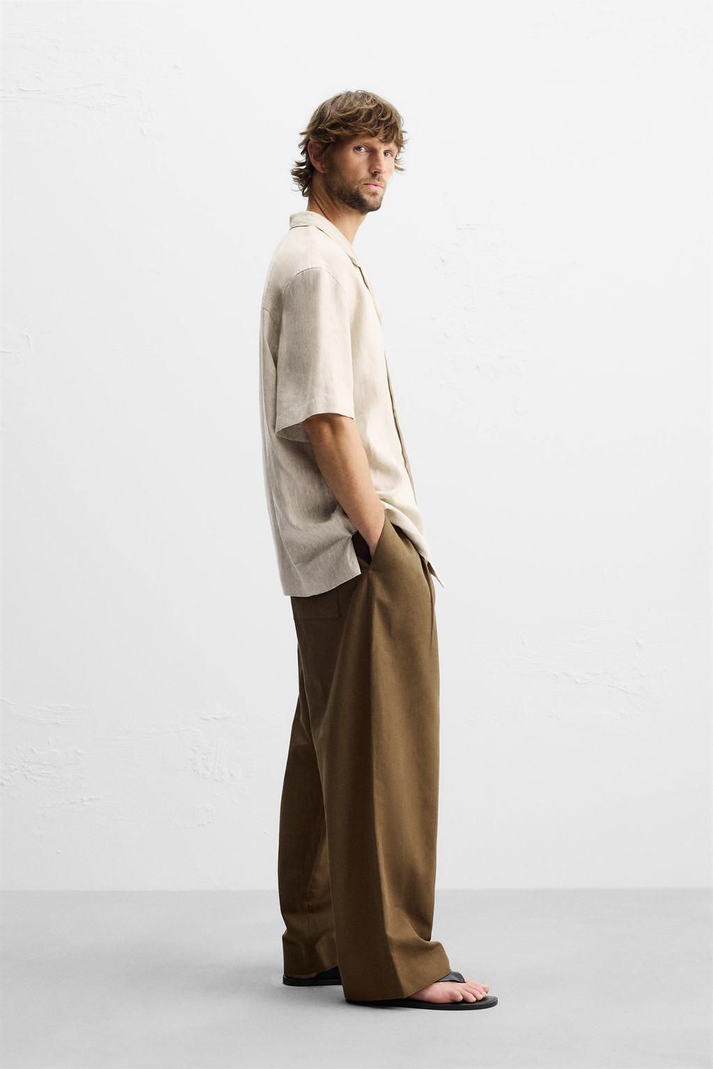 ZARA %100 KETEN G?MLEK  фото 4