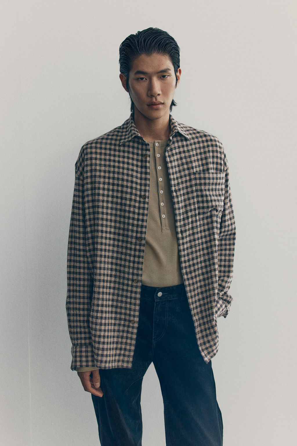 Camisa de cuadros en algod?n - H&m фото 5