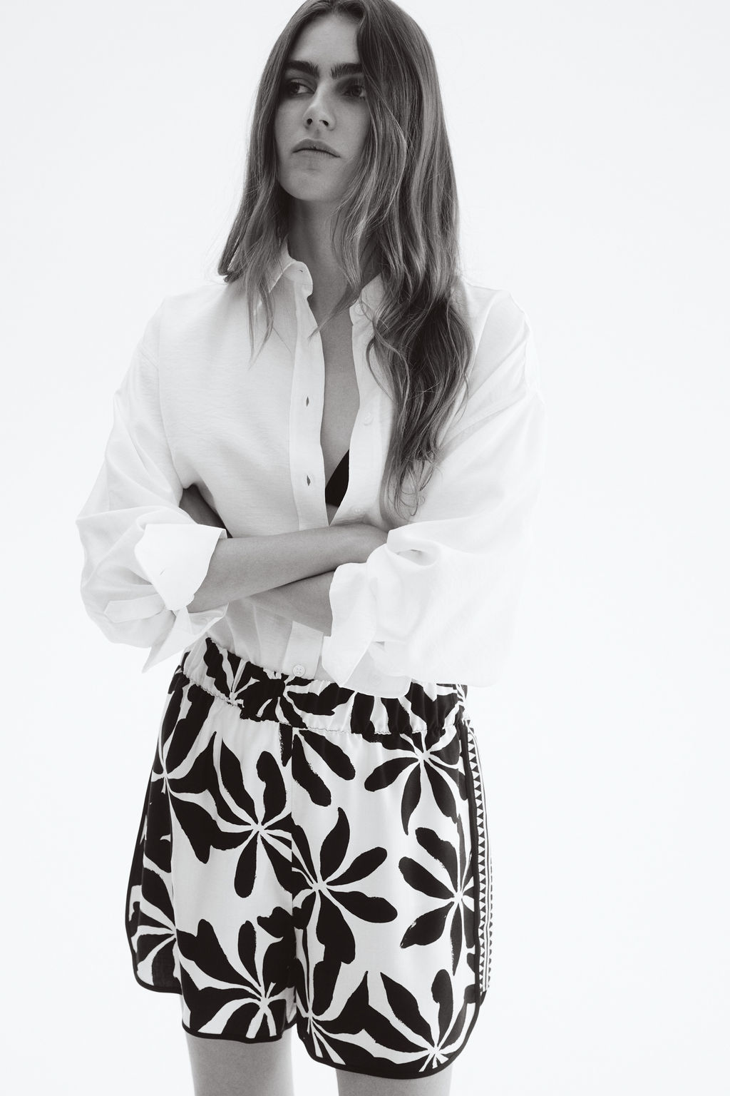 Pantal?n corto de lyocell - H&m фото 2