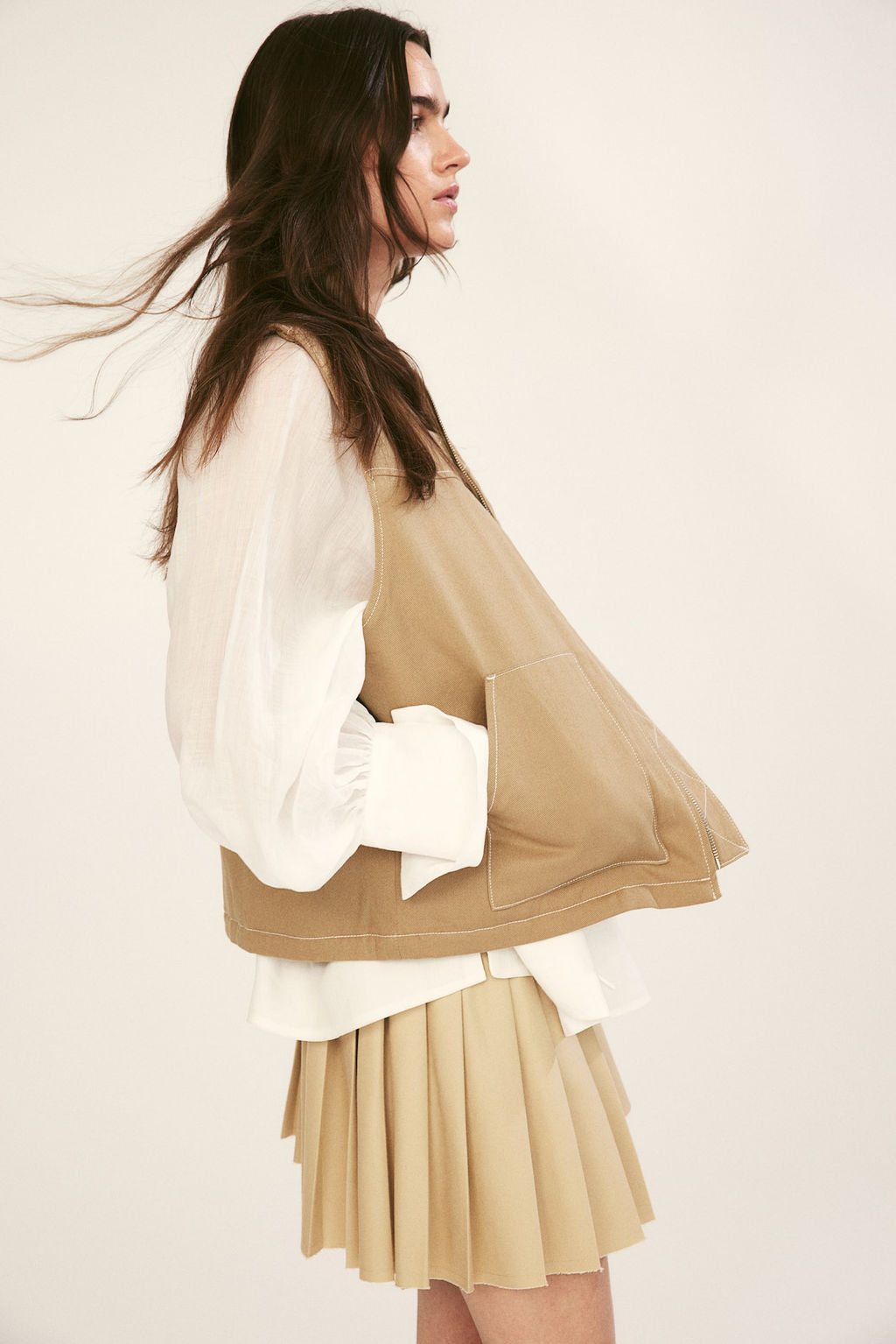 Chaleco cargo en sarga - H&m фото 4