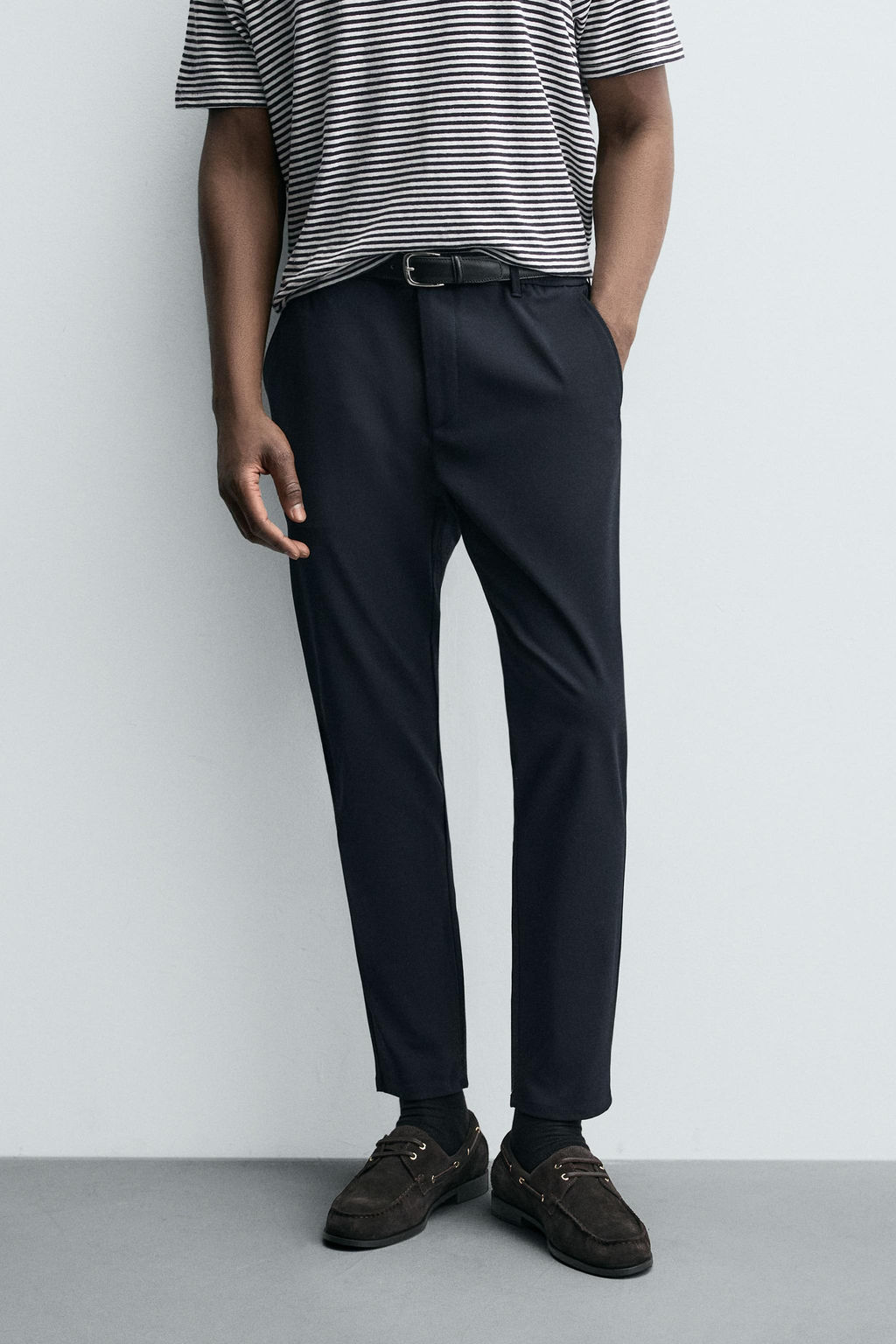SLIM FIT COMFORT TROUSERS - Zara фото 24
