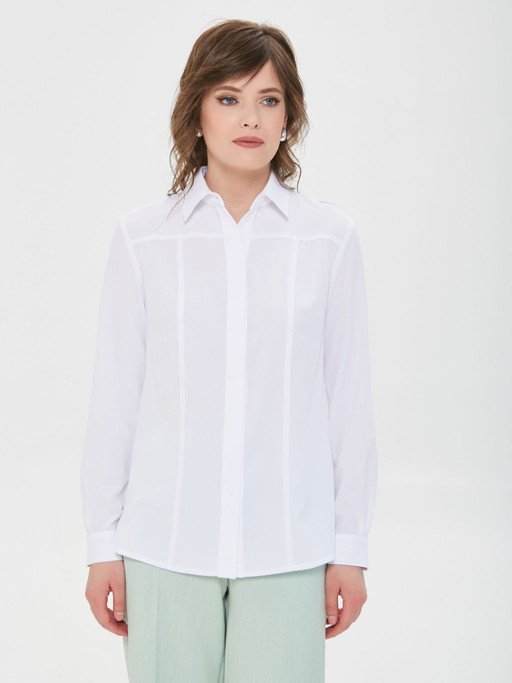 Блуза с потайной застёжкой - Priz фото 15