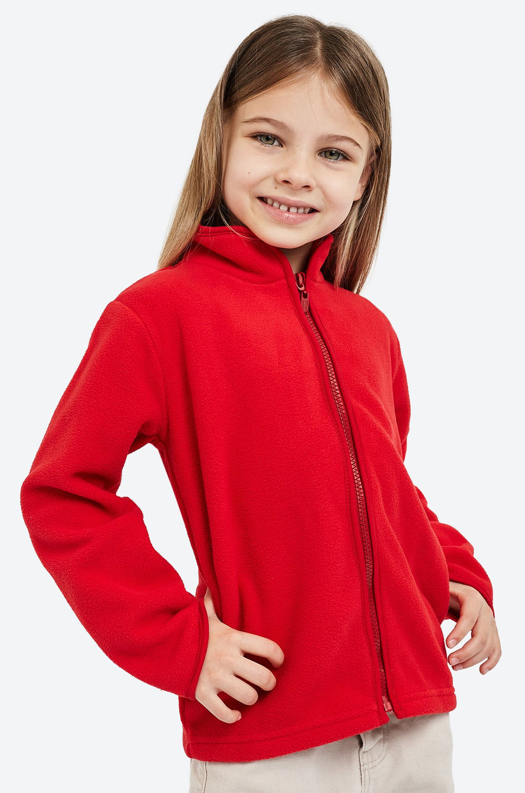 Флисовая толстовка для девочки Happy Fox фото 4