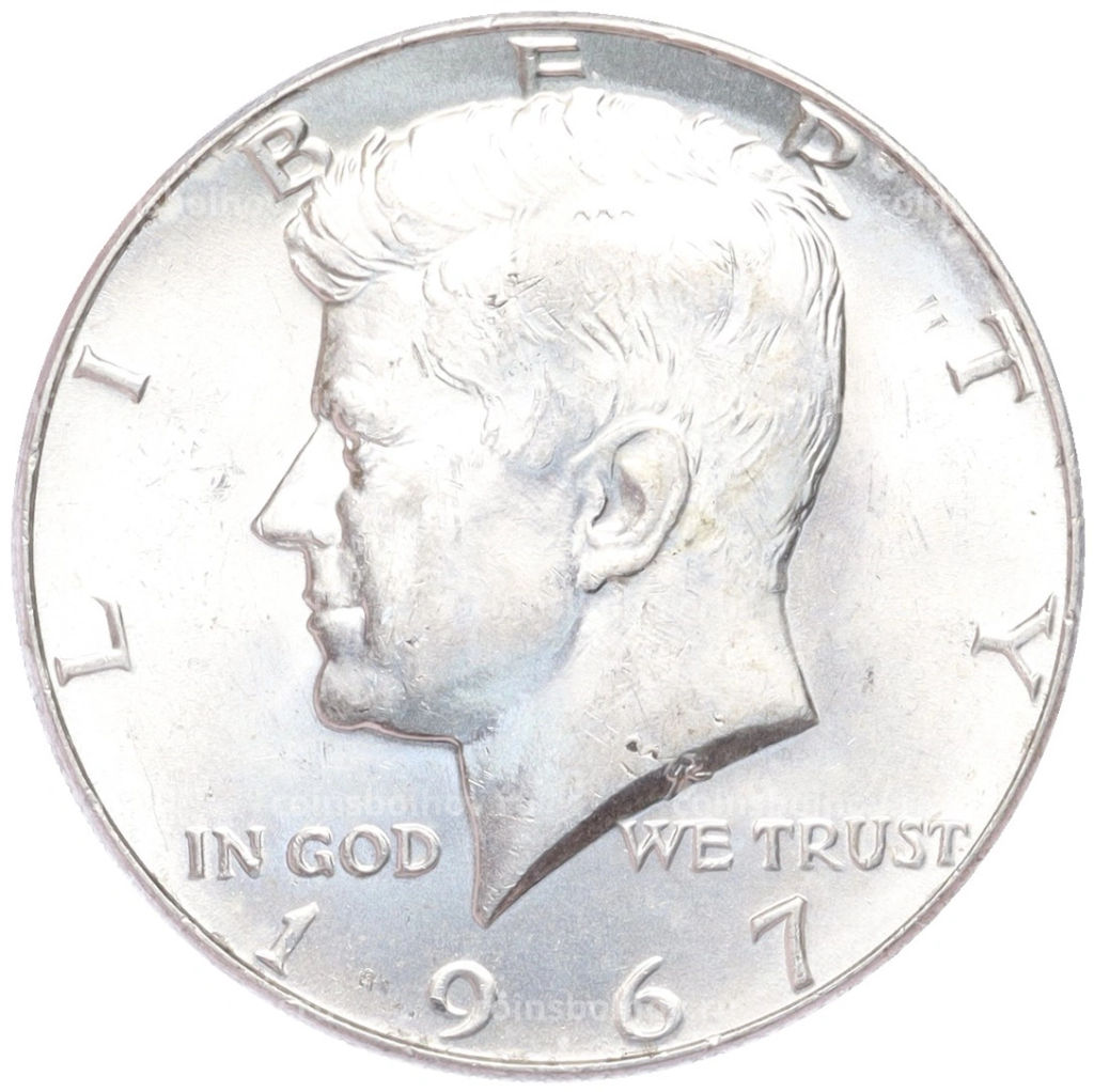 1/2 доллара (50 центов) 1967 года США
