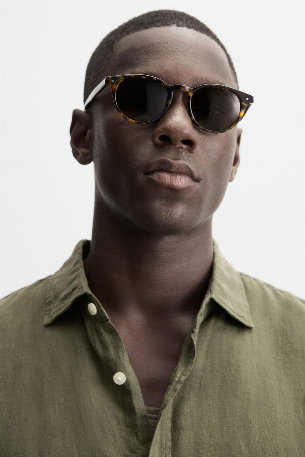 100% LINEN SHIRT - Zara фото 7