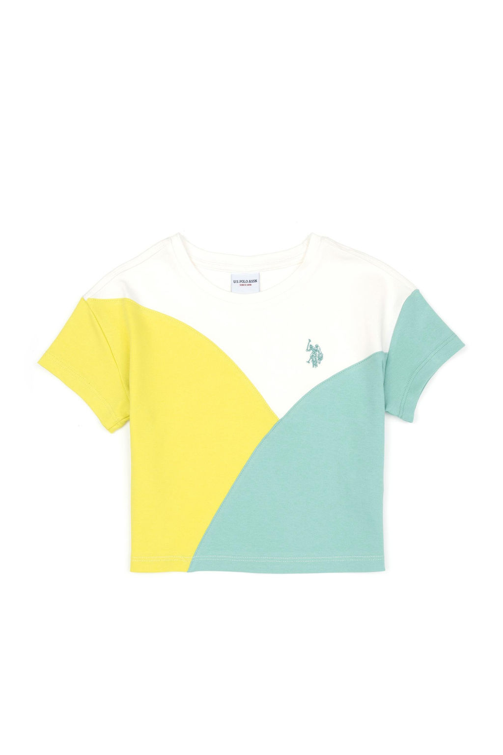 U. S. Polo Assn / Мятная футболка с круглым вырезом для девочек - U.s. polo assn фото 7