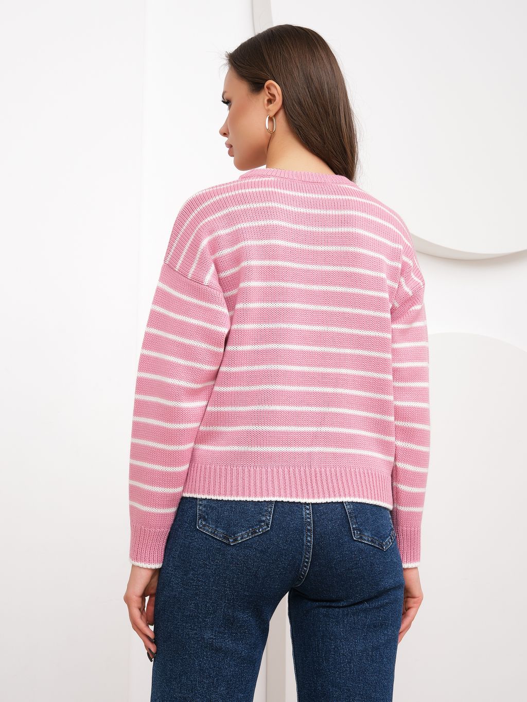 Джемпер в полоску - Stilla фото 4