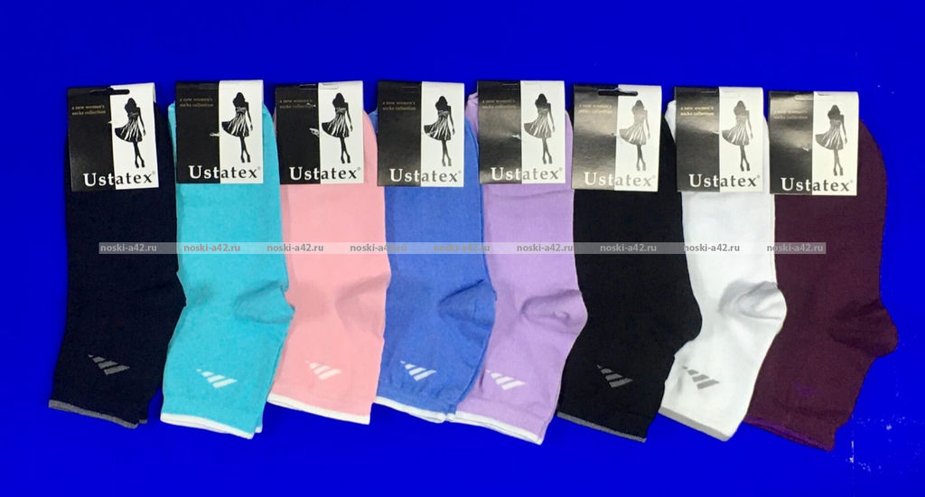 Цена за 10 пар. ЮстаТекс носки женские 2с15 СПОРТ ассорти