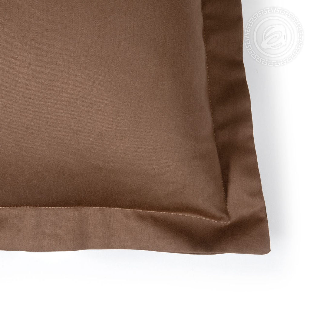 Наволочка Коричневый 70х70/2 шт. - 70х70 Гламур