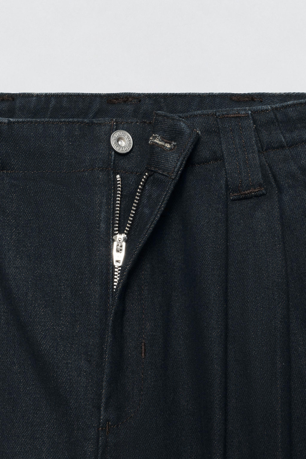 WIDE-LEG JEANS WITH DARTS SOSHIOTSUKI X ZARA фото 21