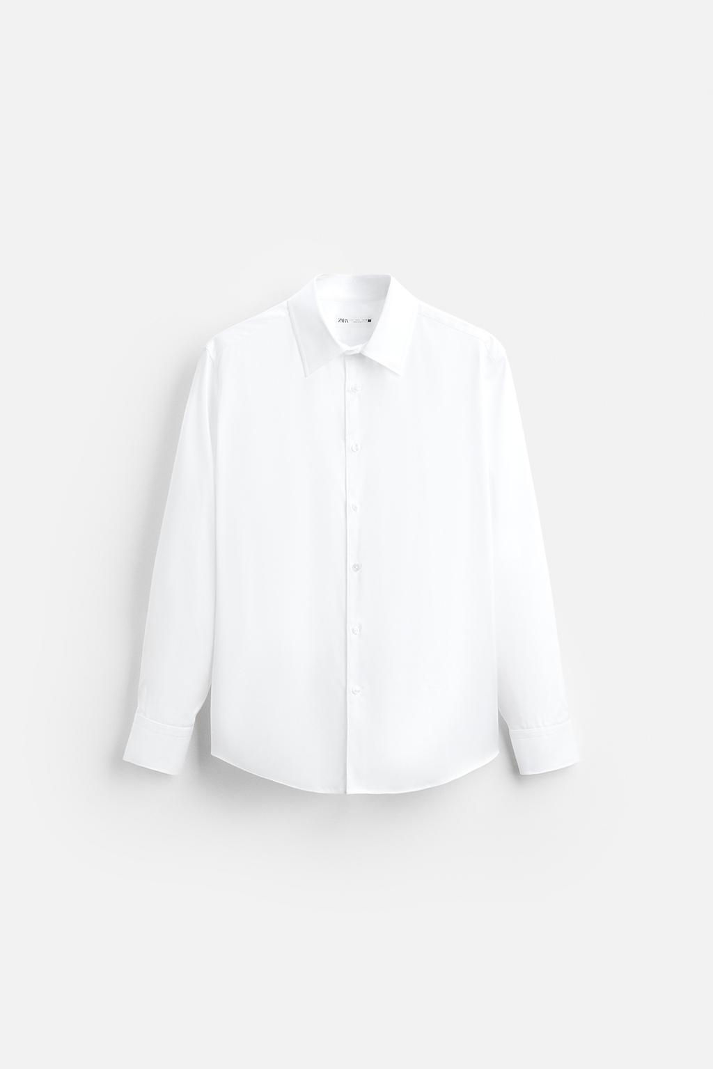 TEXTURED TWILL SHIRT - Zara фото 11