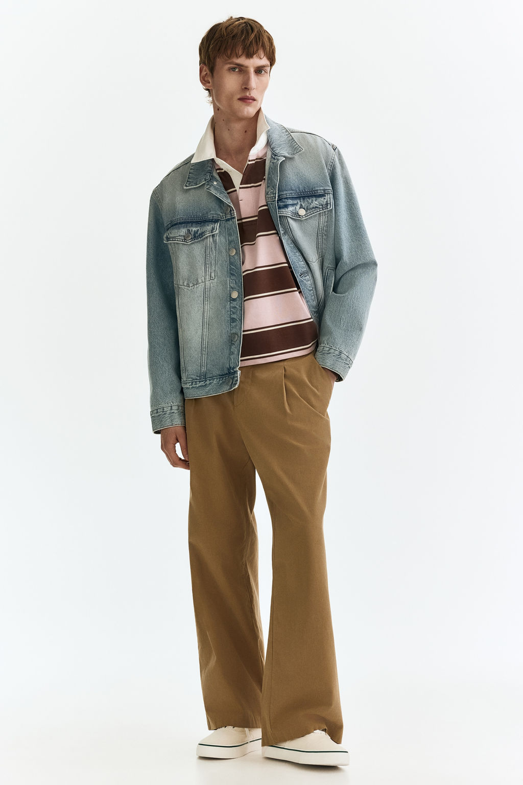 Polo de rugby Loose Fit - H&m фото 4