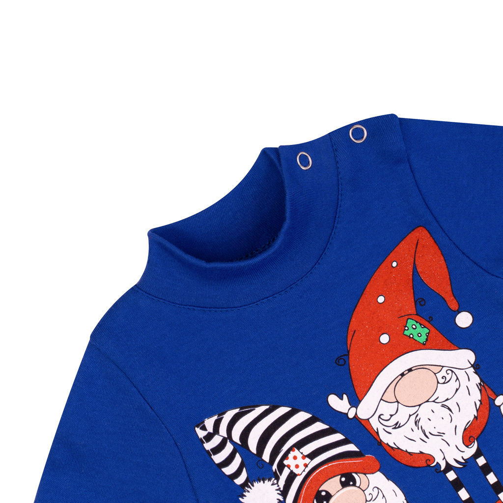 Боди ясельное васильковое гномы ПК-1511 (68, 44)