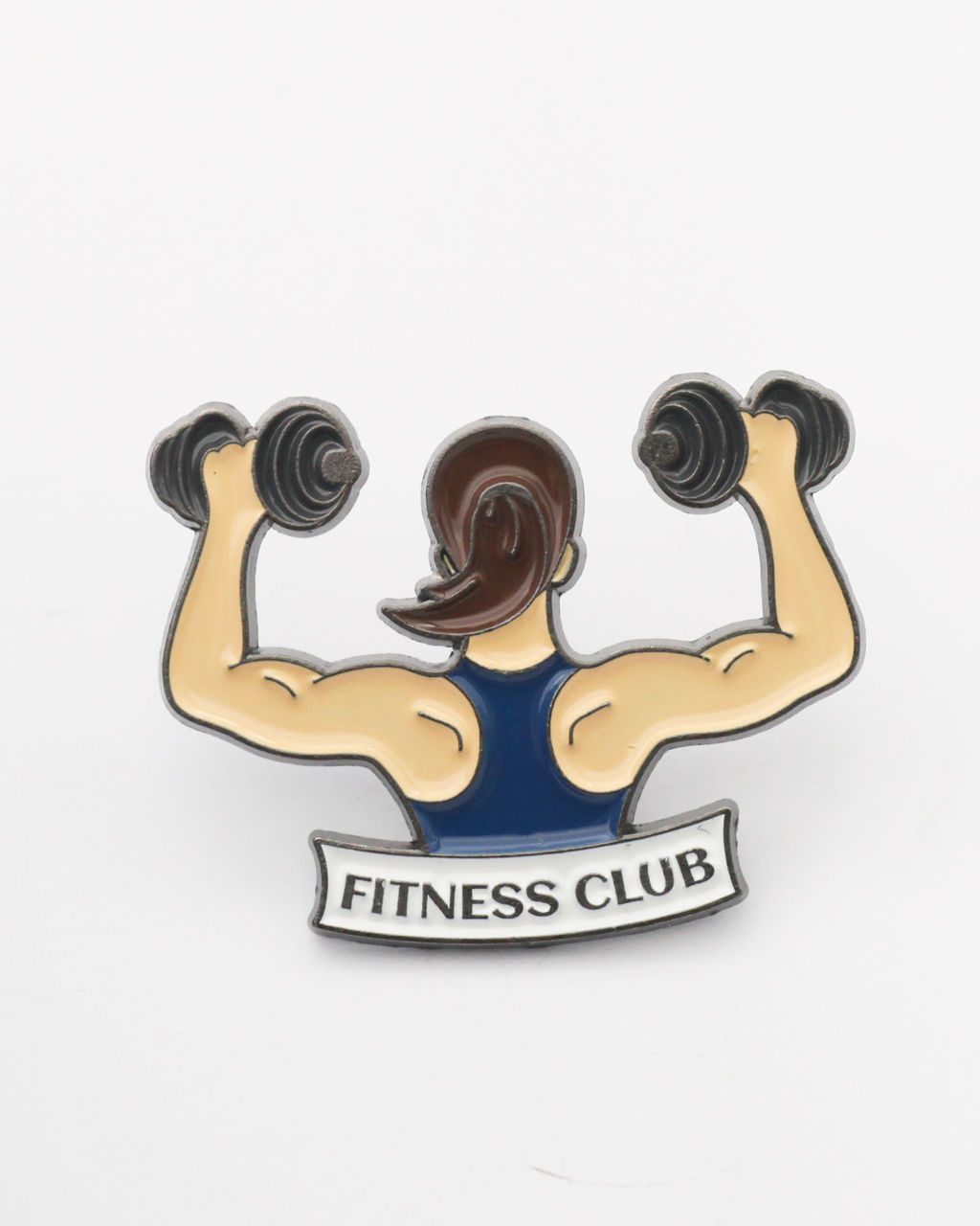 Металлический значок Fitness - Krumpy фото 2