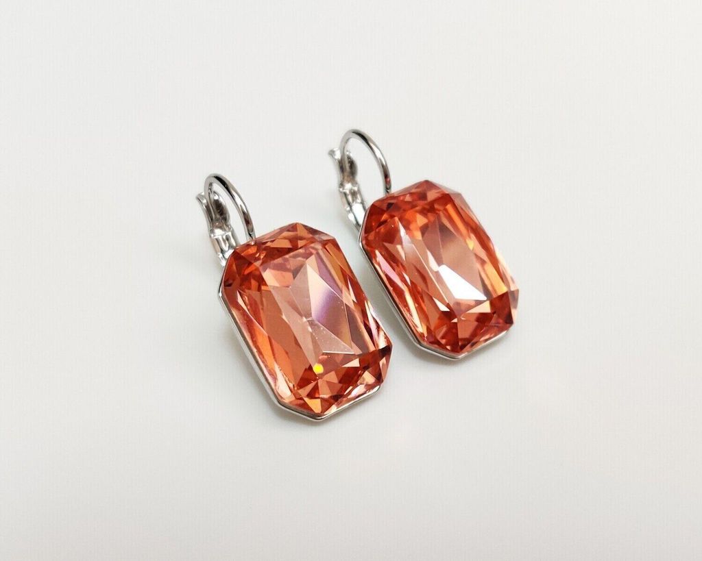 Серьги с чешскими кристаллами