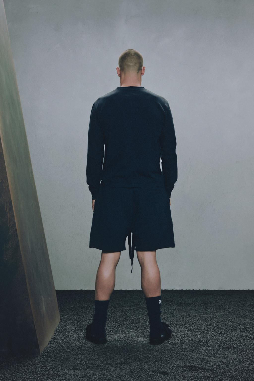 BAGGY FIT JOGGER BERMUDA SHORTS X SR_A - Zara фото 6