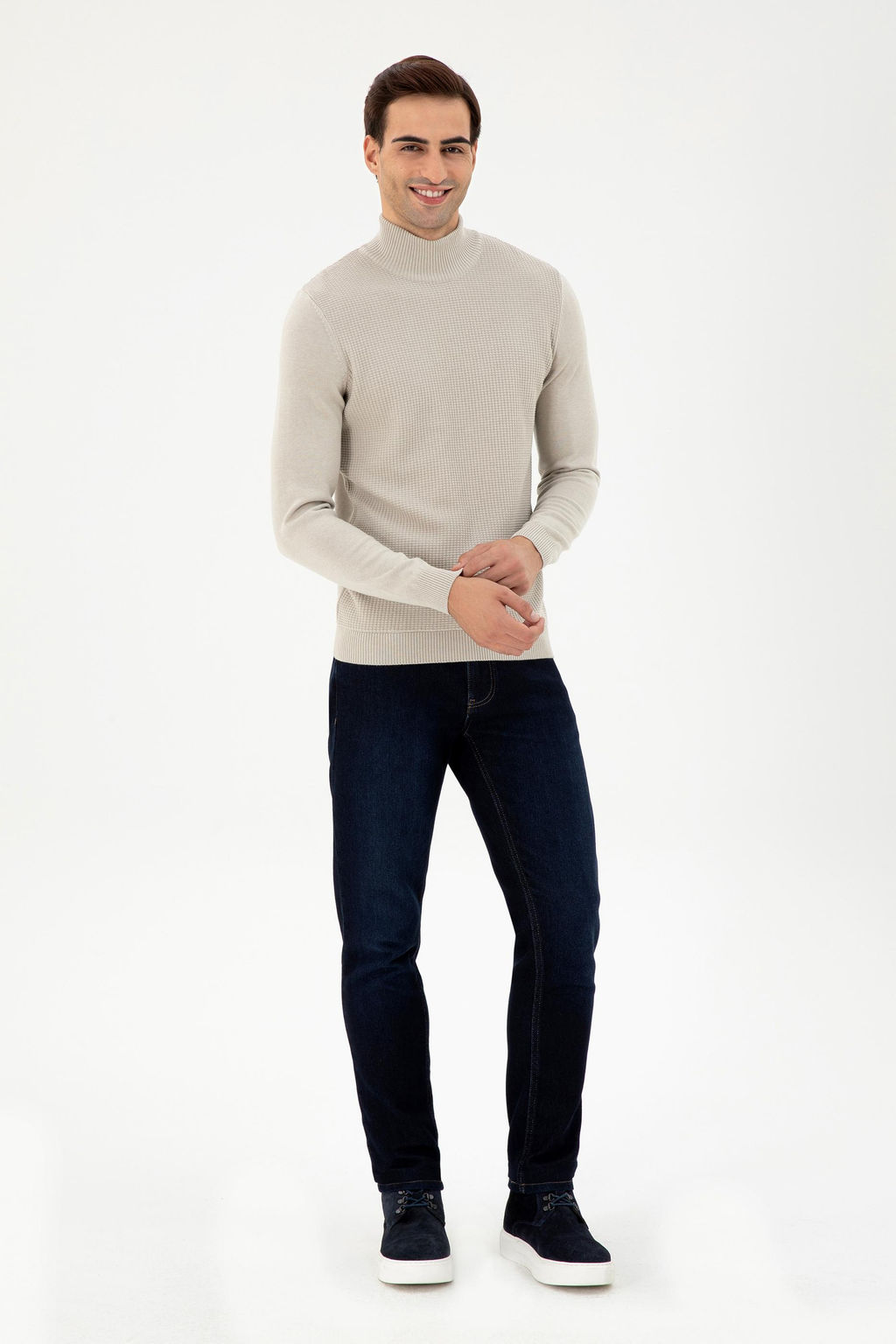 Мужской свитер с камнем Неожиданная скидка в корзине - U.s. polo assn фото 4