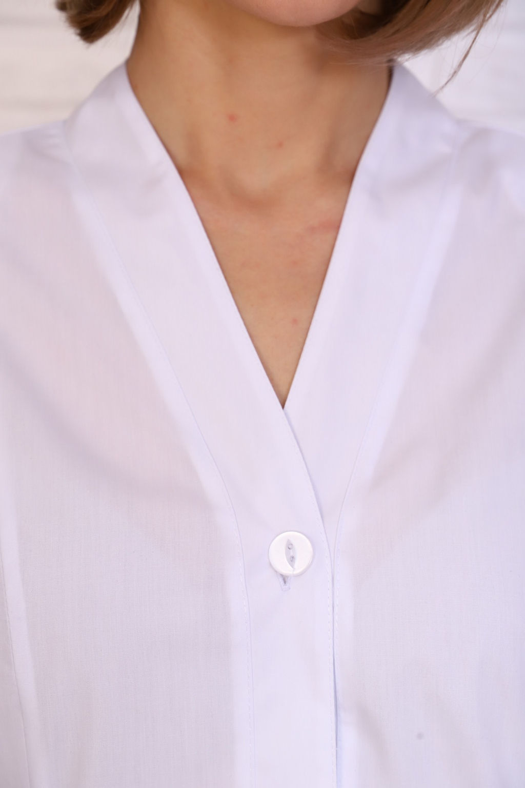 Халат женский 192 ТС. Цвет: белый - Стильб фото 6