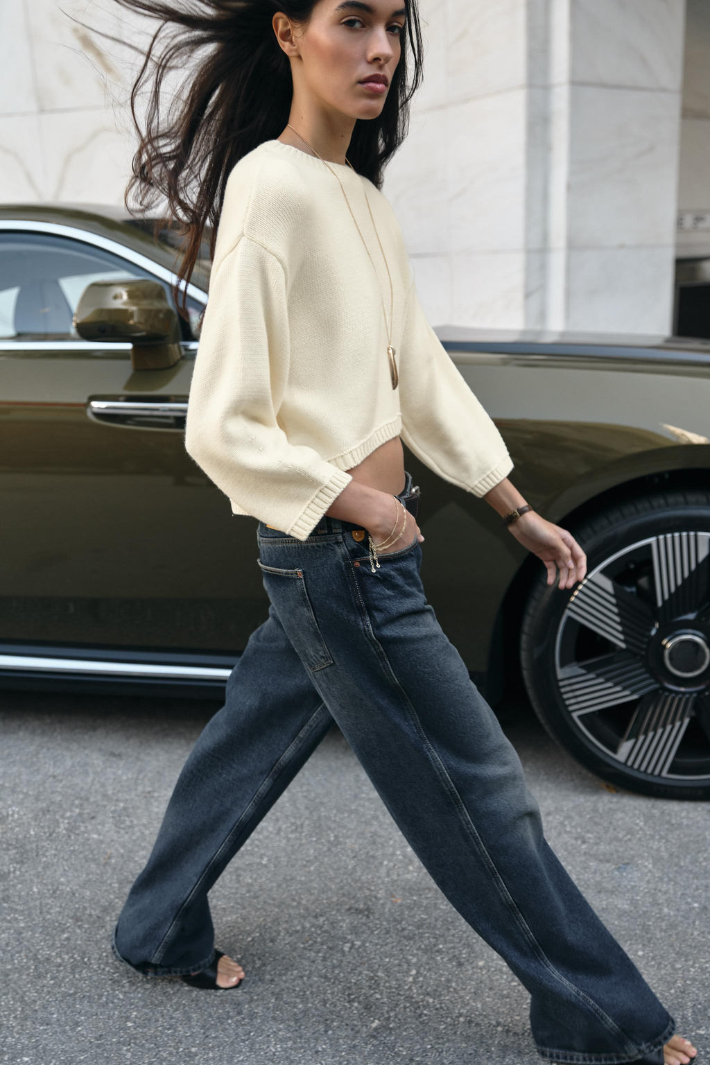 SHORT KNIT JUMPER - Zara фото 9