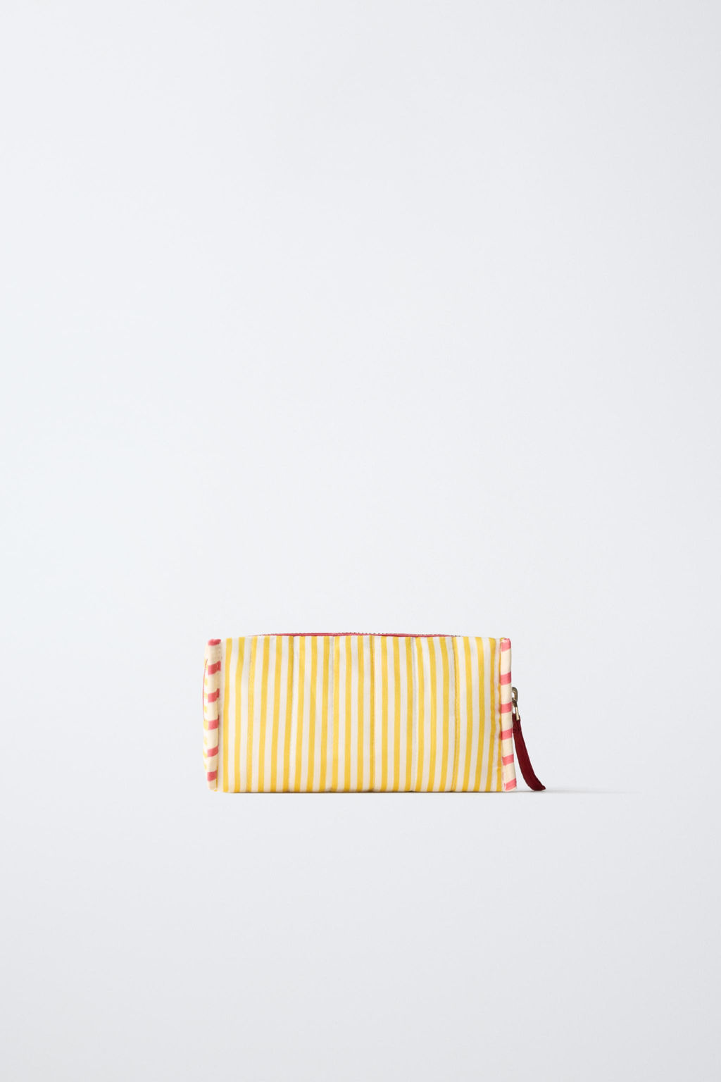 ESTUCHE RAYAS BORDADOS / Amarillo - Zara фото 5