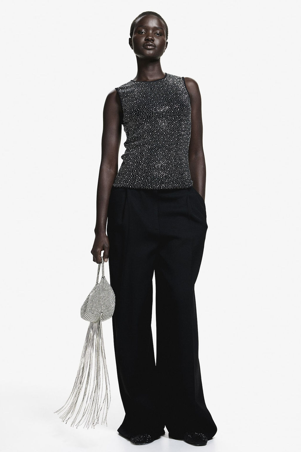 Top con strass - H&m фото 2