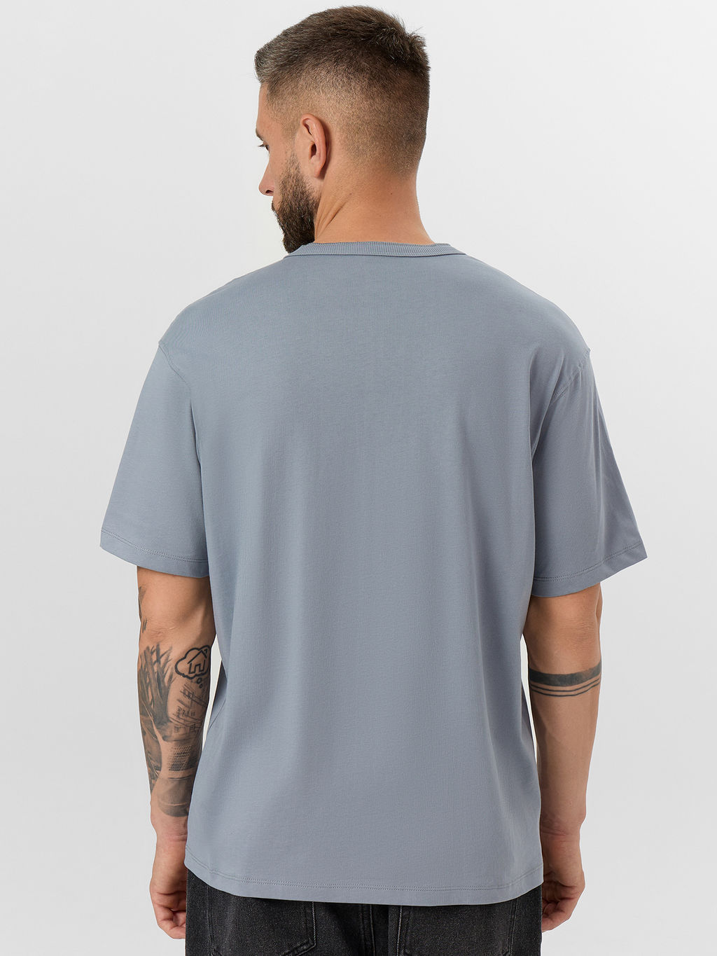 Поло Mark Formelle мужское сизый хлопок  фото 2