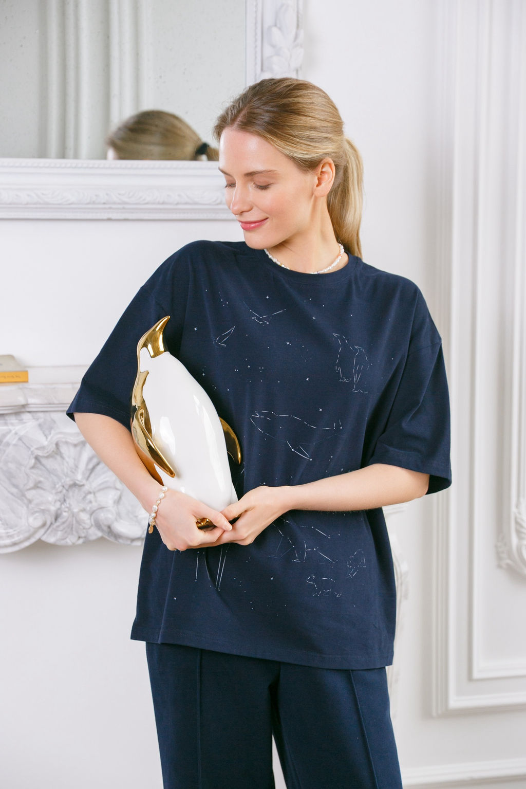 Футболка женская Stars - Captain's mate фото 9