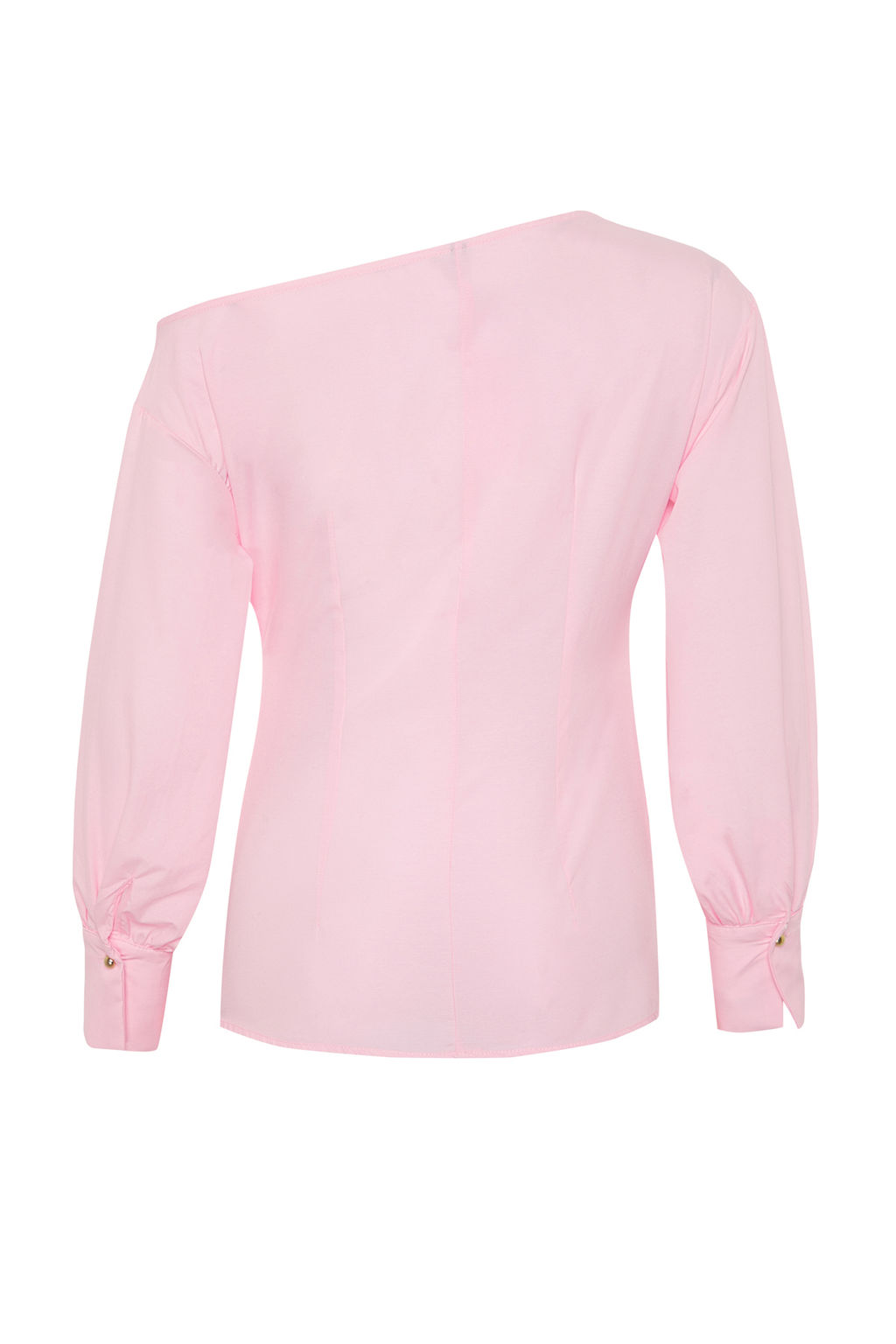 Trendyolmilla Pembe Kay?k Yaka Dokuma Bluz TWOSS24BZ00553  фото 8