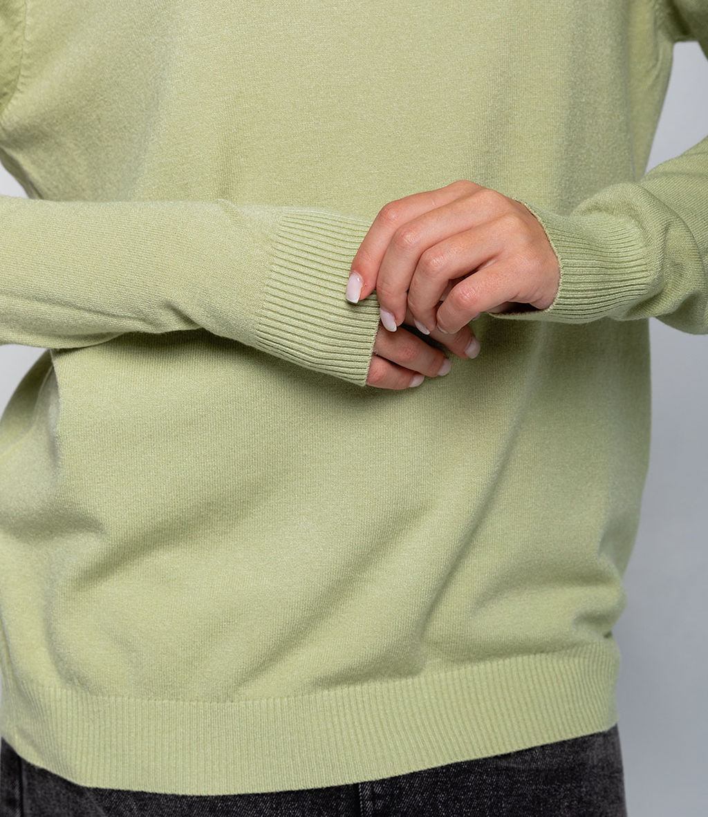 Водолазка #ОКТ06, фисташковый - Dommod фото 5