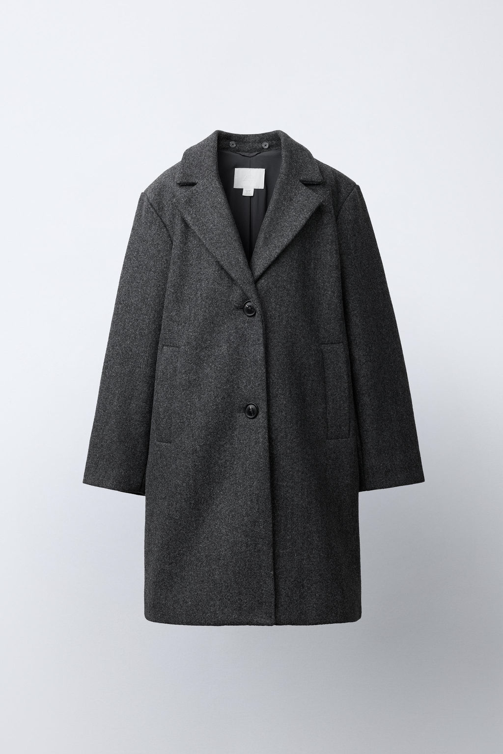 LONG COAT WITH REMOVABLE HOODIE - Zara фото 2