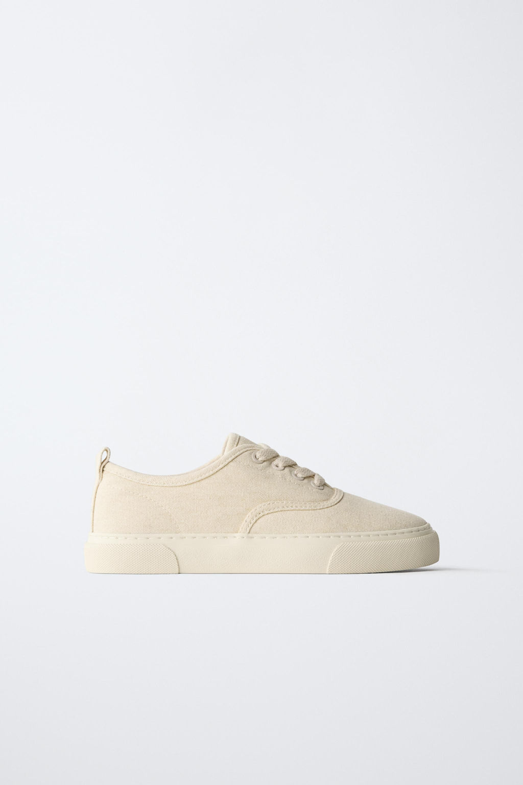 LACE-UP PLIMSOLLS - Zara фото 8