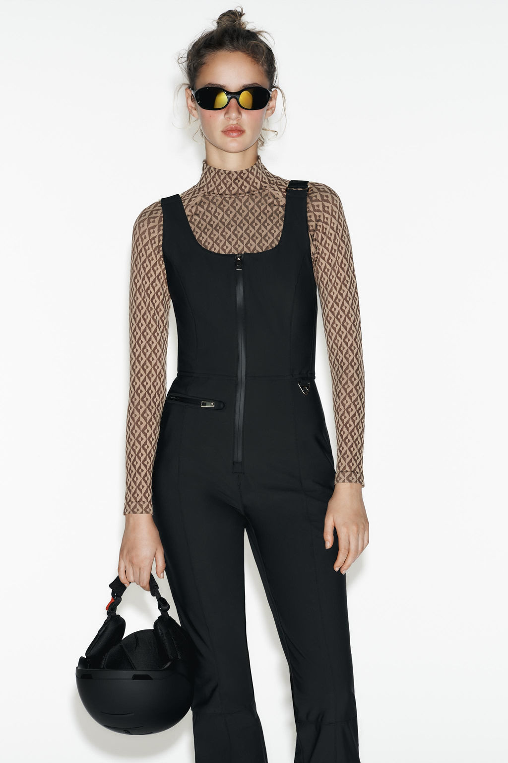 WATER-RESISTANT WINDPROOF RECCO® TECHNOLOGY SKI COLLECTION DUNGAREES - Zara фото 20