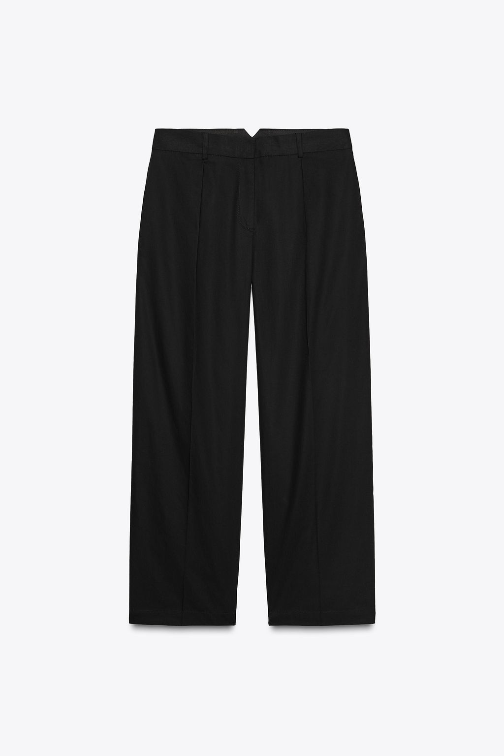 POPLIN TROUSERS WITH PLEATS - Zara фото 16